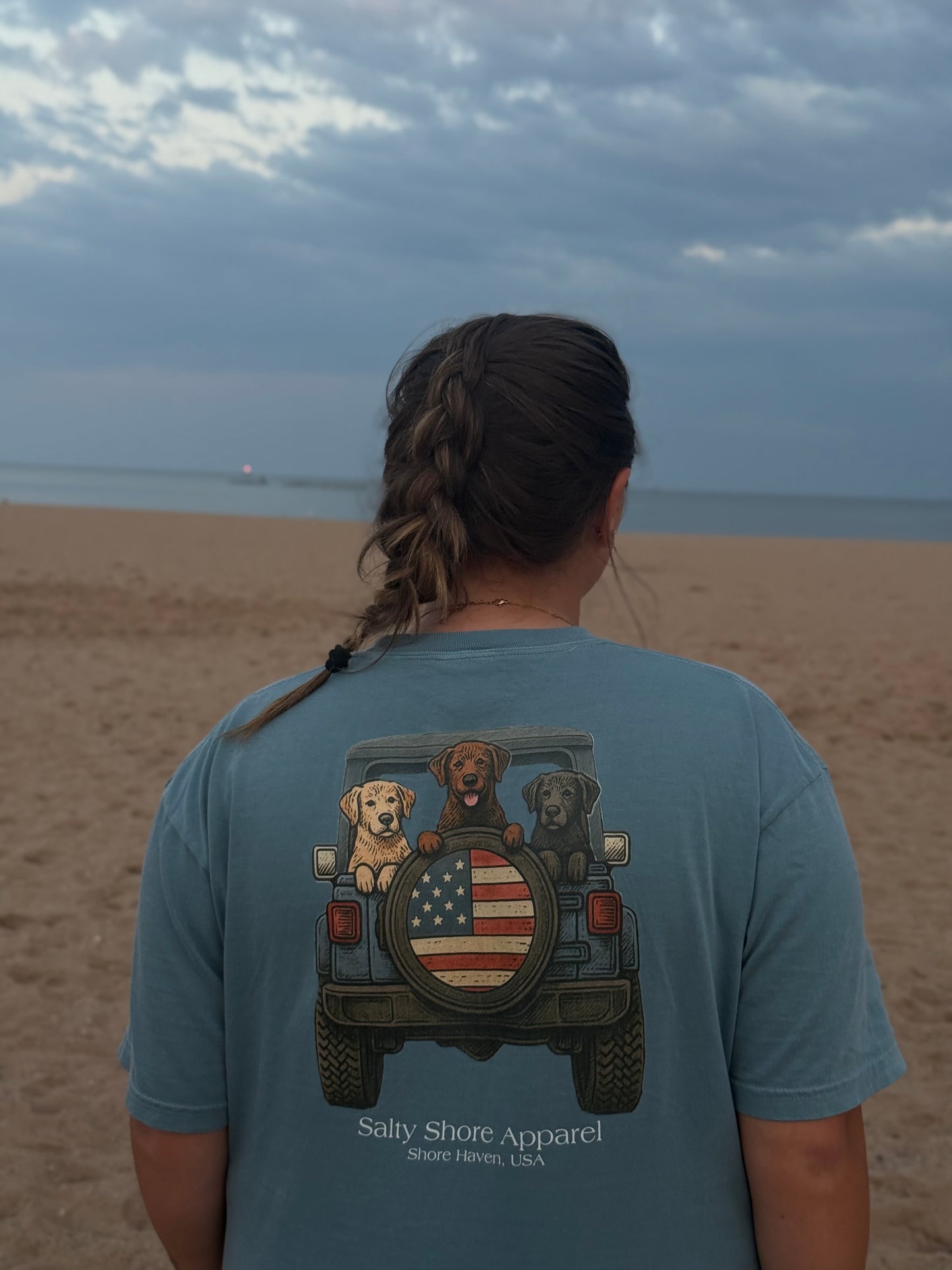 USA Dog Tee