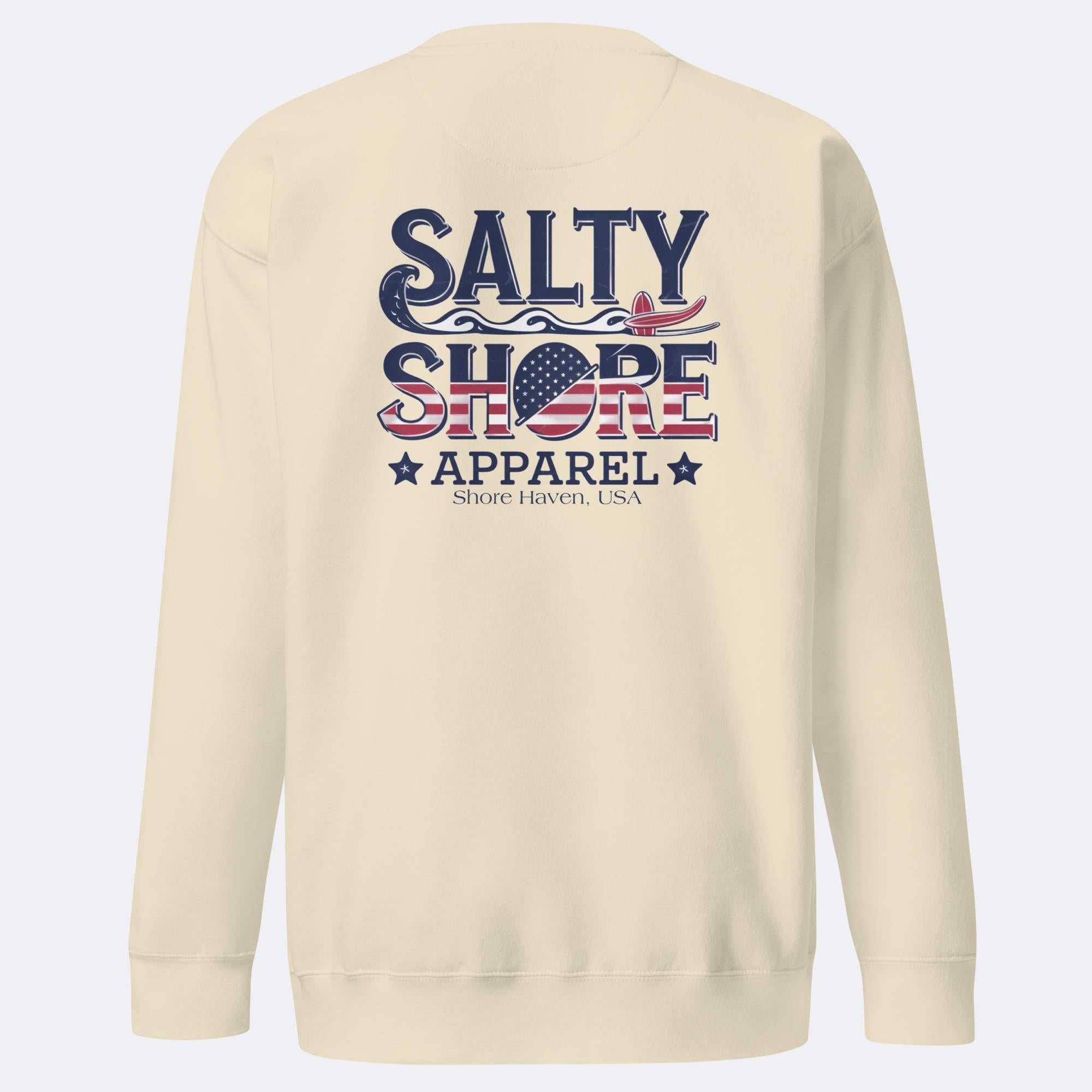 トレーナー/スウェット AMERICANA - L'Appartement  Americana/College Sweat Americana Sweatshirt – Salty Shore Apparel