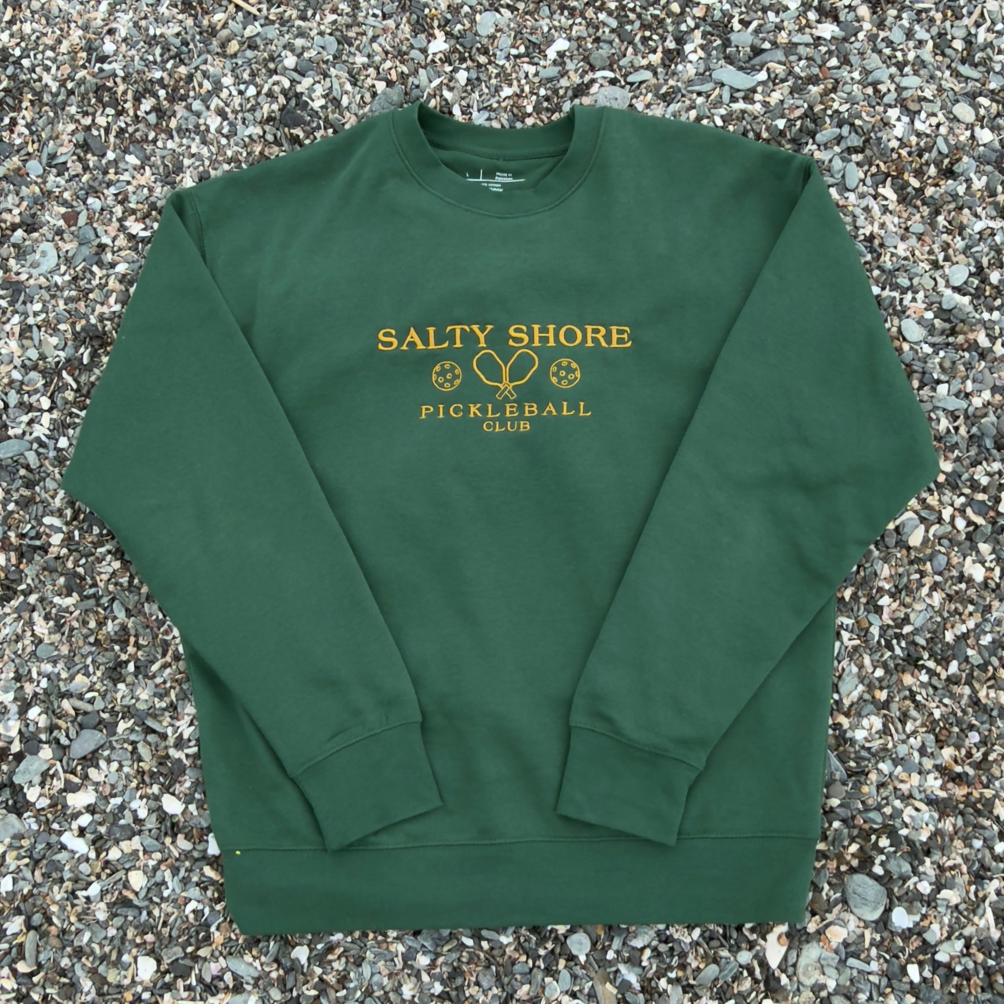 Pickleball Embroidered Sweatshirt