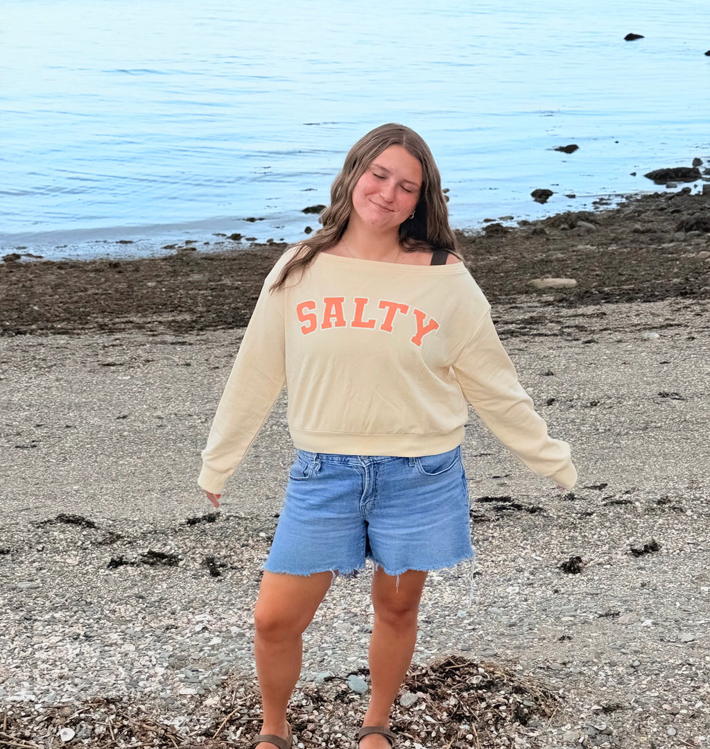 Salty Baby-Crew Sweatshirt