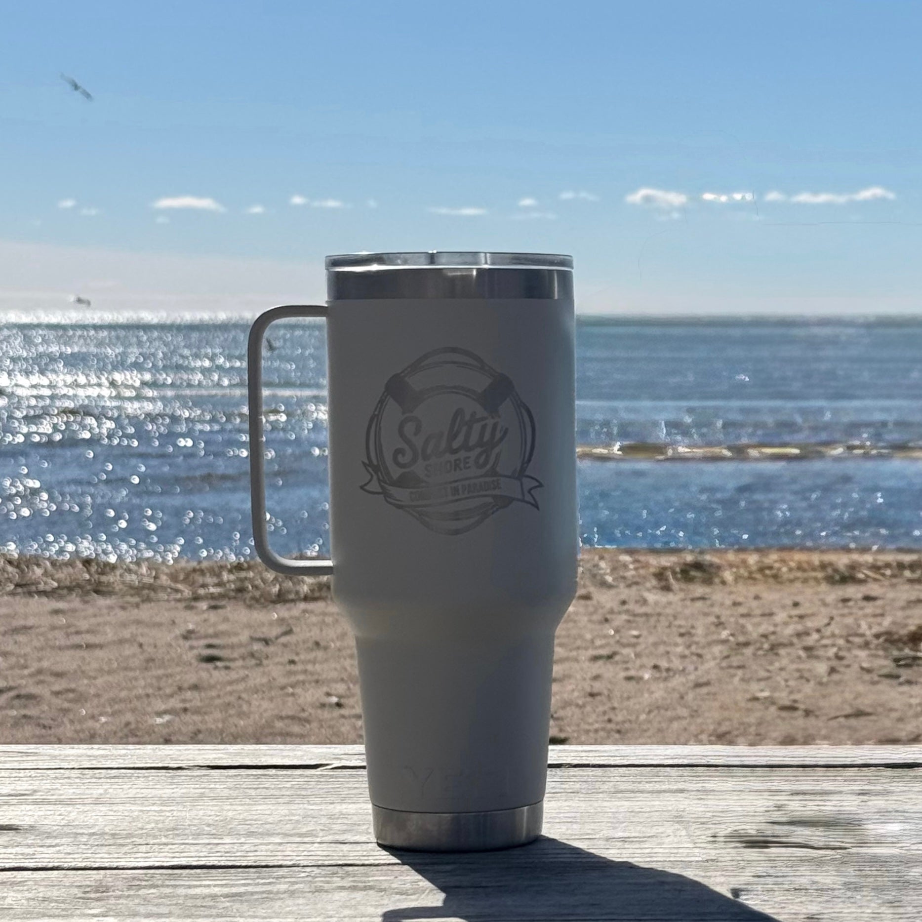 Tan 42oz Salty Shore Yeti