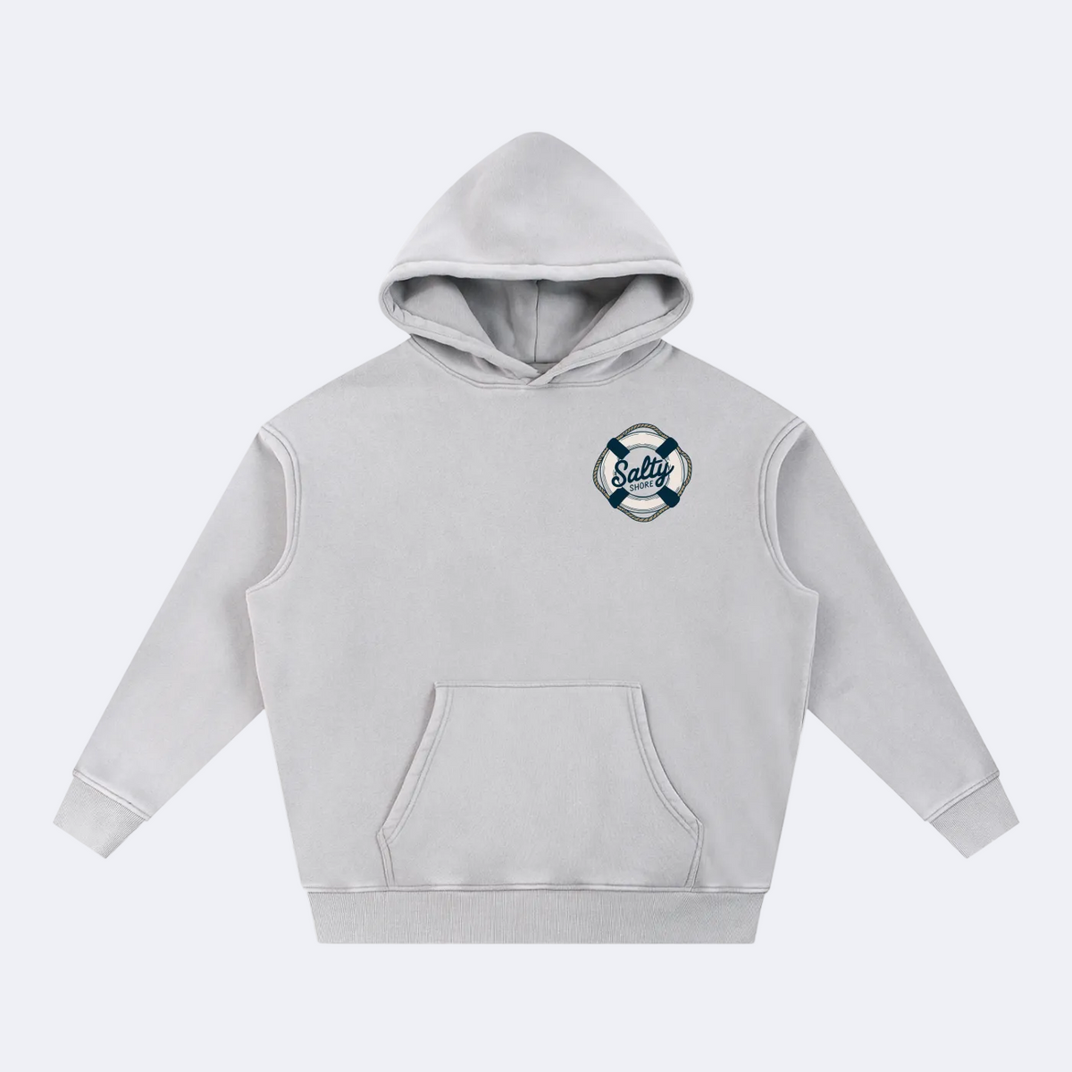 Postcard Oversized Fleece Hoodie