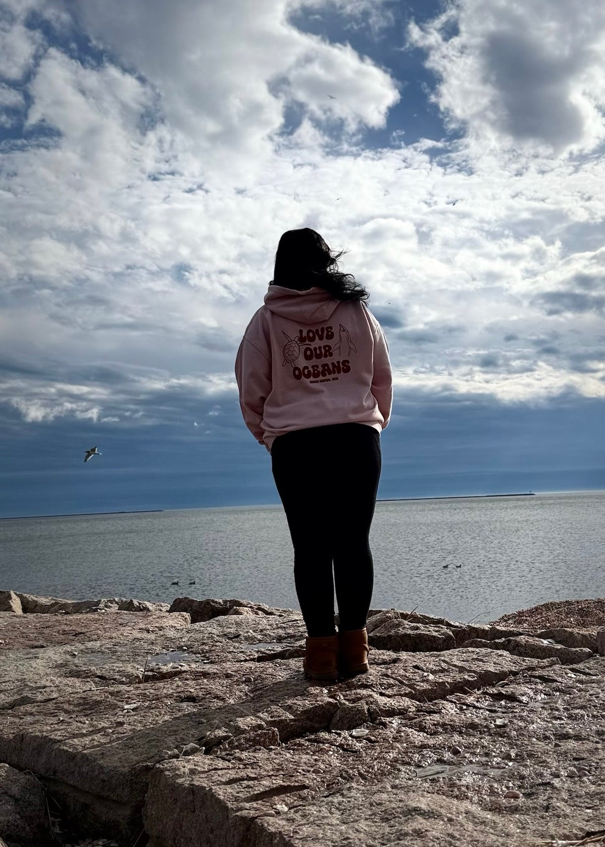 Love Our Oceans Heavyweight Hoodie