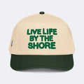 Live Life By The Shore Hat - Green