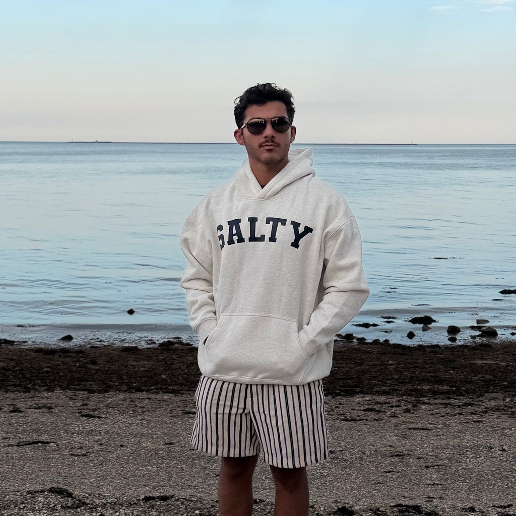 Salty Oversized Fleece Hoodie