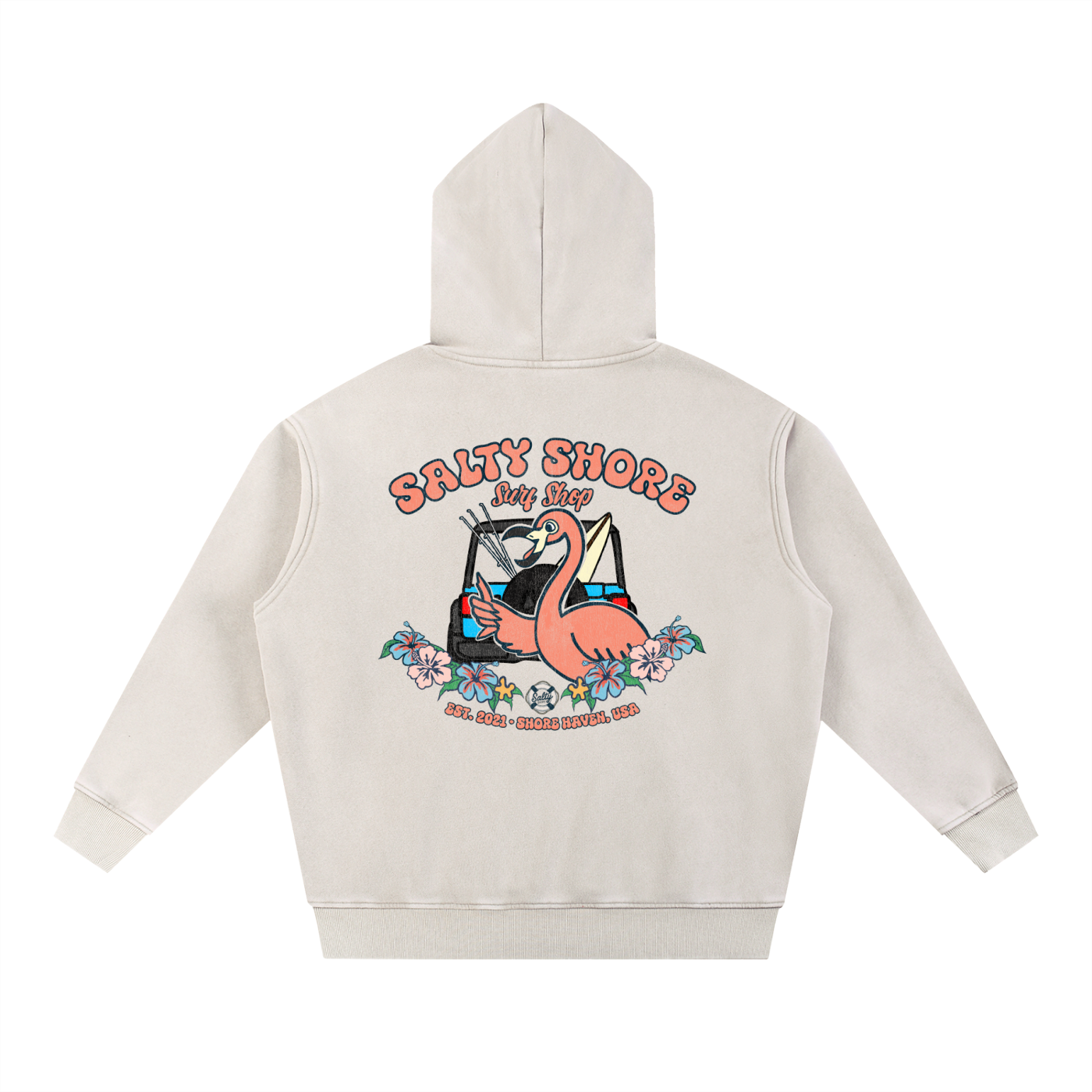 Retro Flamingo Hoodie