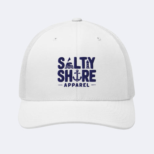 Salty Shore Apparel Abstract Embroidered Hat Abstract Embroidered Hat