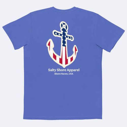 Salty Shore Apparel American Anchor Tee American Anchor Tee