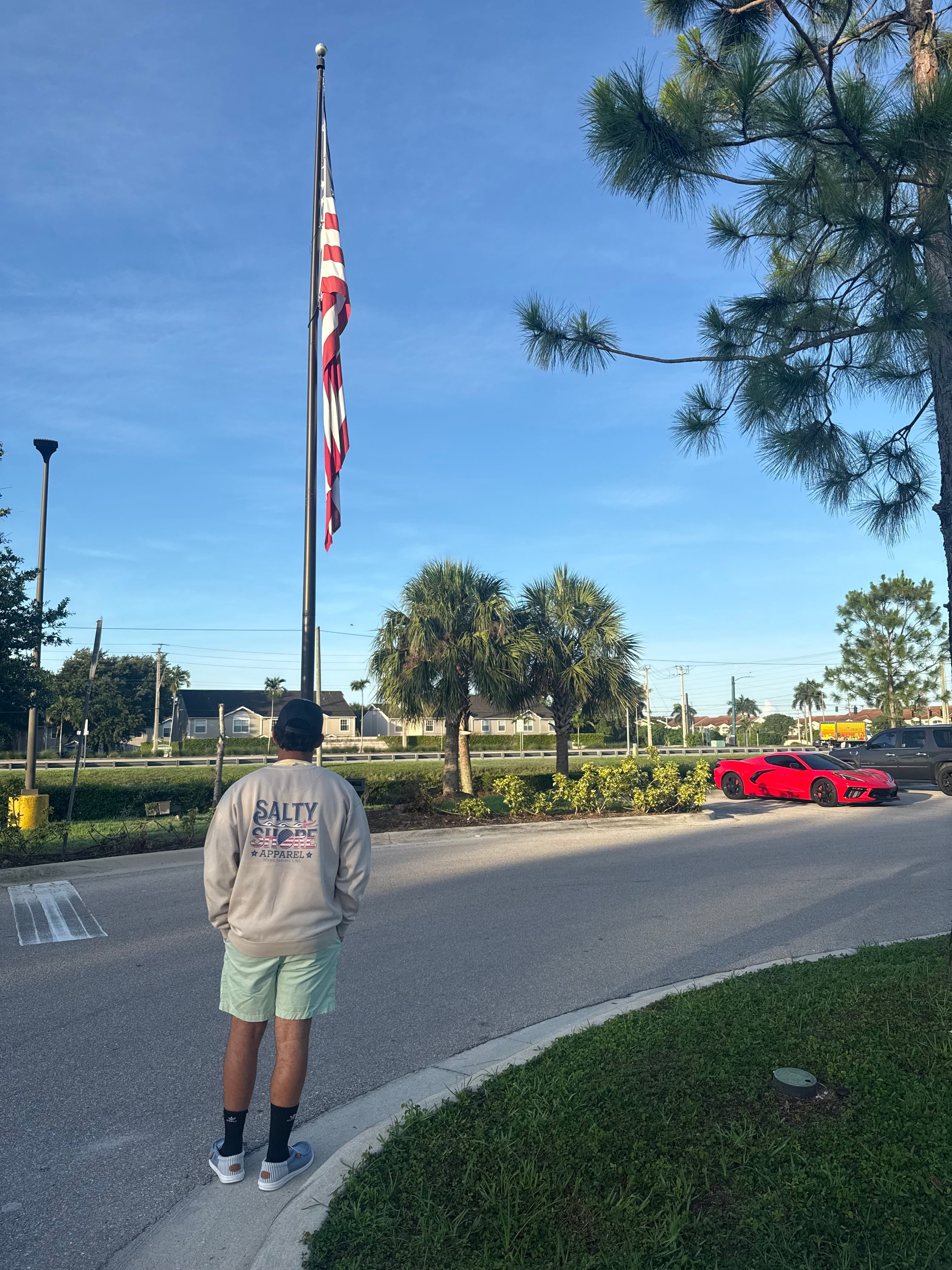 Salty Shore Apparel Americana Sweatshirt Americana Sweatshirt