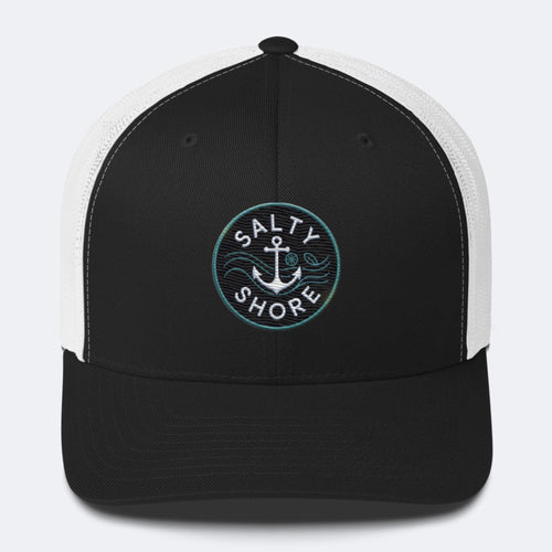 Salty Shore Apparel Anchor Trucker Hat Anchor Trucker Hat