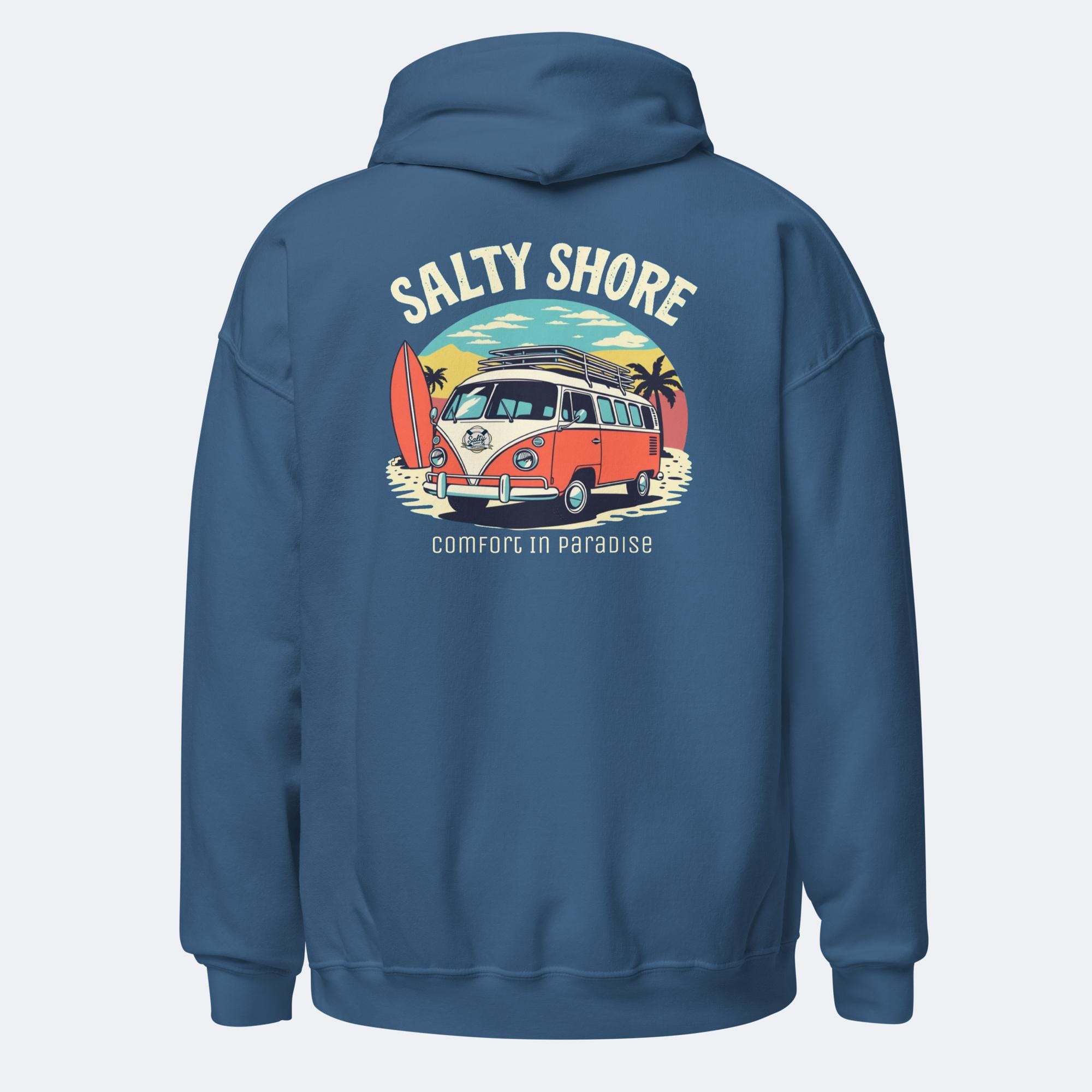 Salty Shore Apparel Beach Bus Hoodie Beach Bus Hoodie
