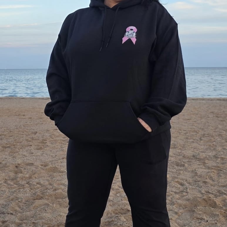 Salty Shore Apparel Breast Cancer Awareness Hoodie Breast Cancer Awareness Hoodie