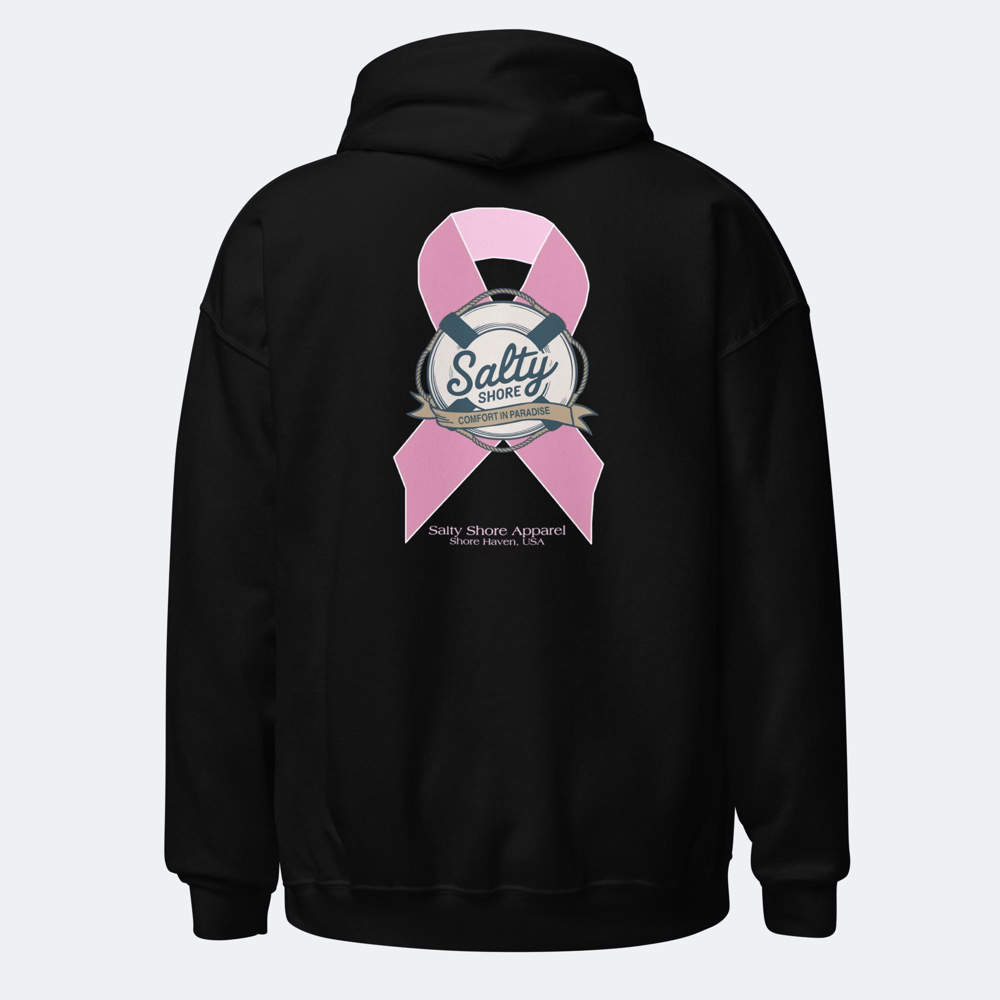 Salty Shore Apparel Breast Cancer Awareness Hoodie Breast Cancer Awareness Hoodie