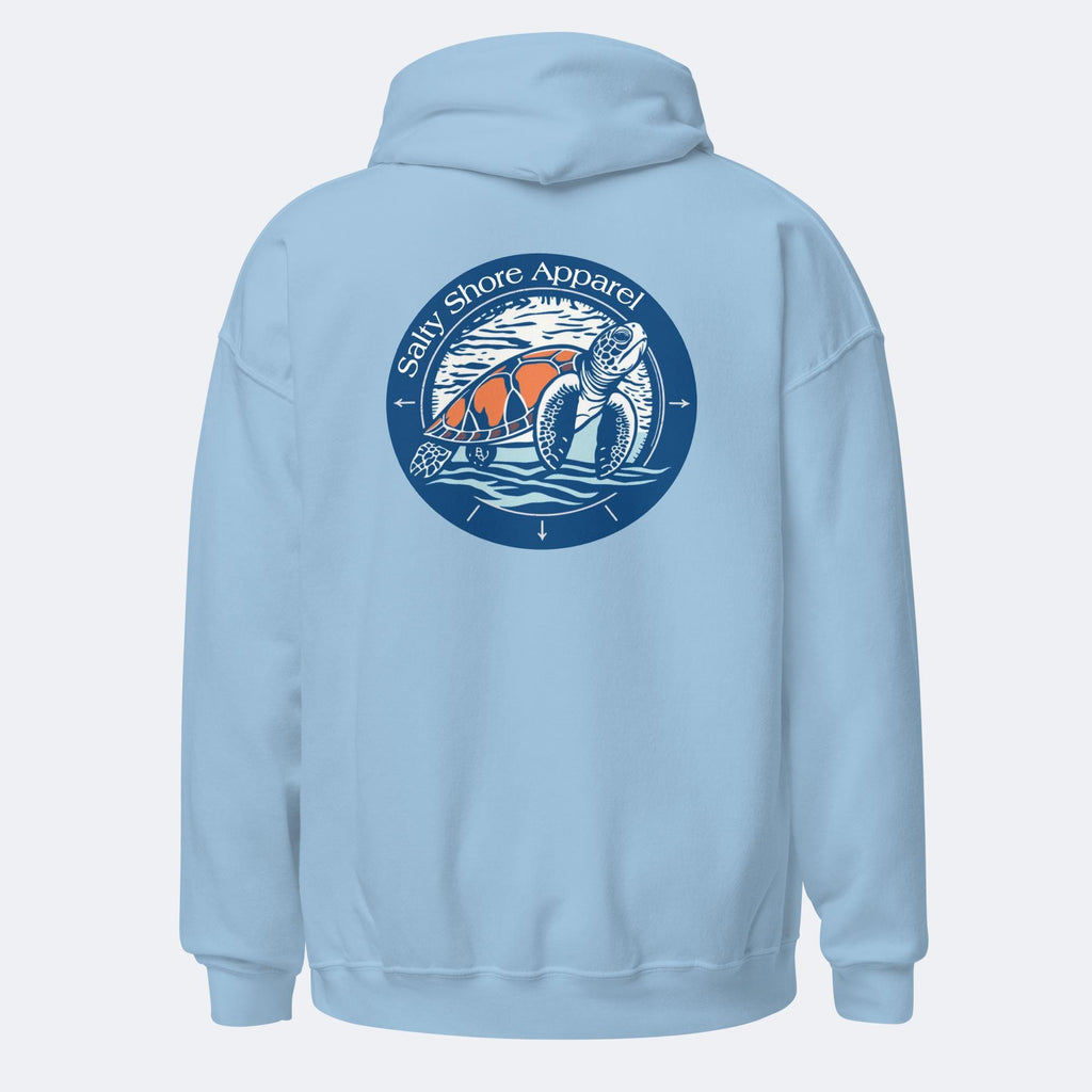 Salty Shore Apparel Hawksbill Sea Turtle Hoodie Hawksbill Sea Turtle Hoodie