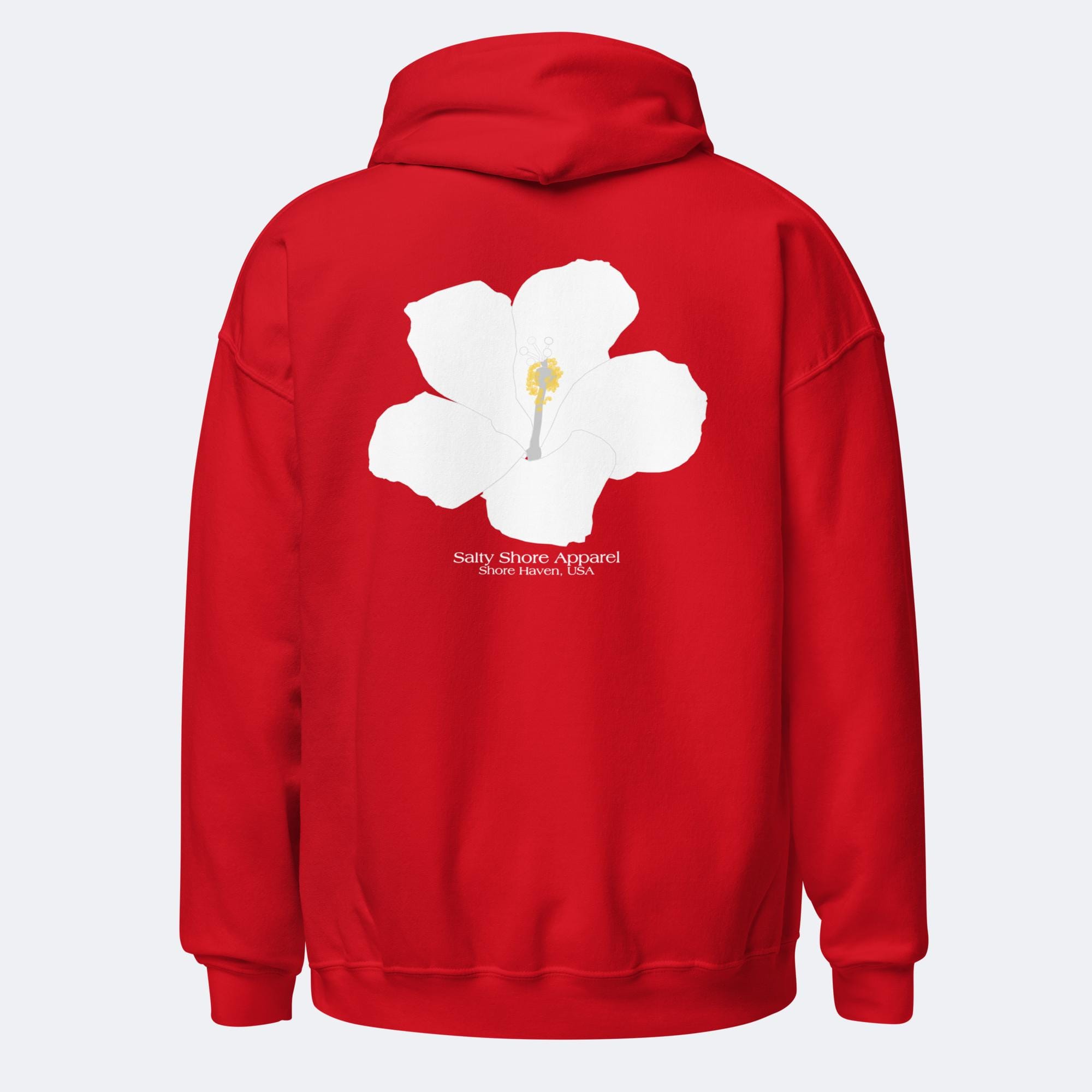 Salty Shore Apparel Hibiscus Hoodie Hibiscus Hoodie