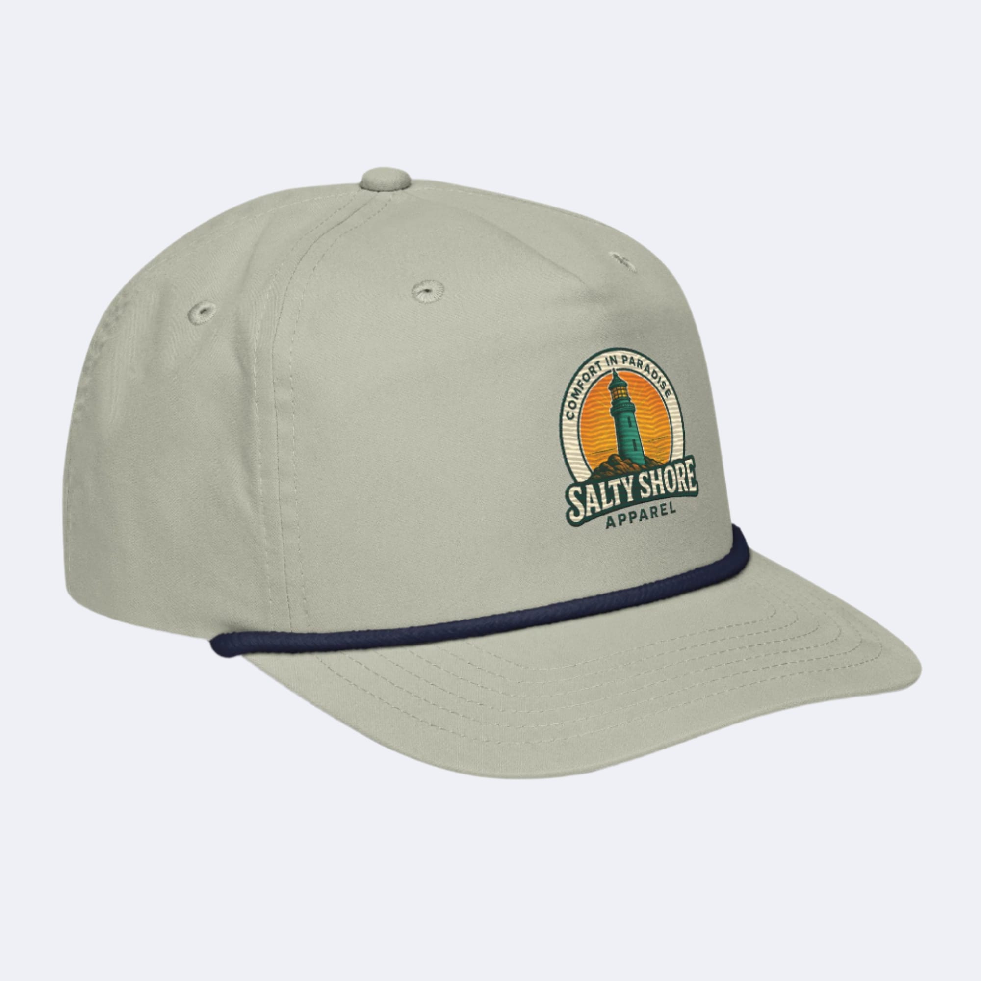 Salty Shore Apparel Lighthouse Golf Rope Hat Lighthouse Golf Rope Hat