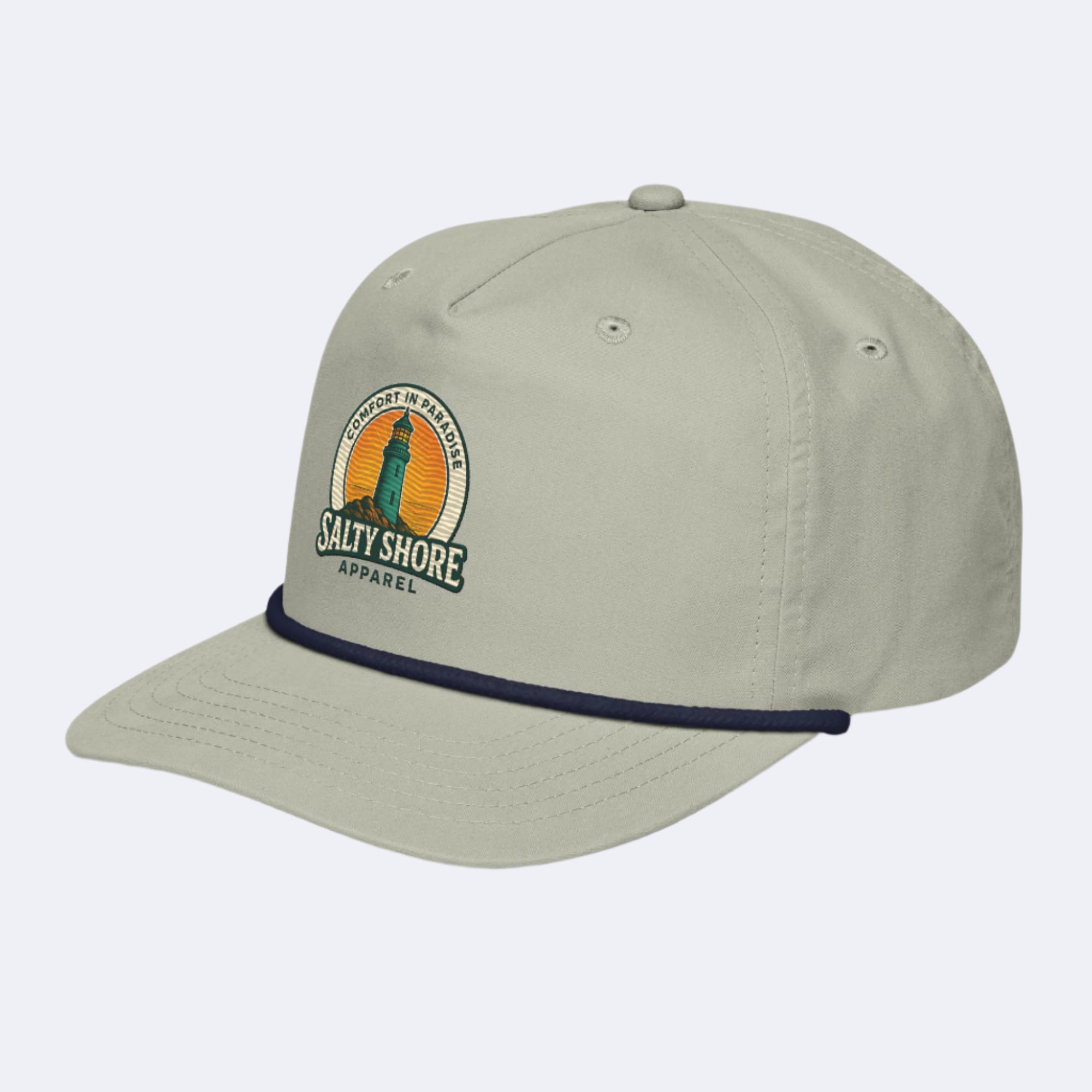 Salty Shore Apparel Lighthouse Golf Rope Hat Lighthouse Golf Rope Hat