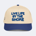 Salty Shore Apparel Live Life By The Shore Hat - Blue Live Life By The Shore Hat - Blue