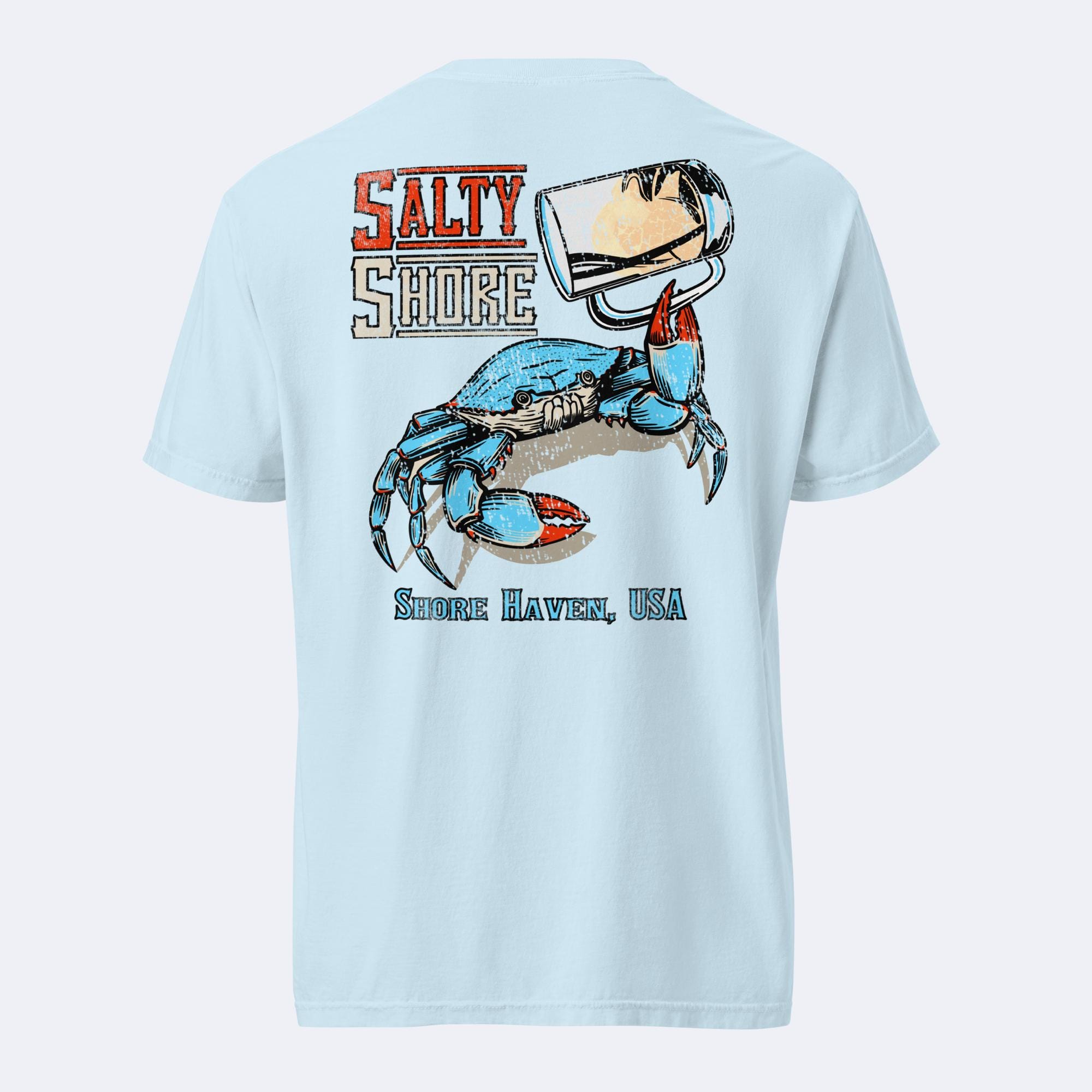 Salty Shore Apparel LLC Beer Crab Tee Beer Crab Tee