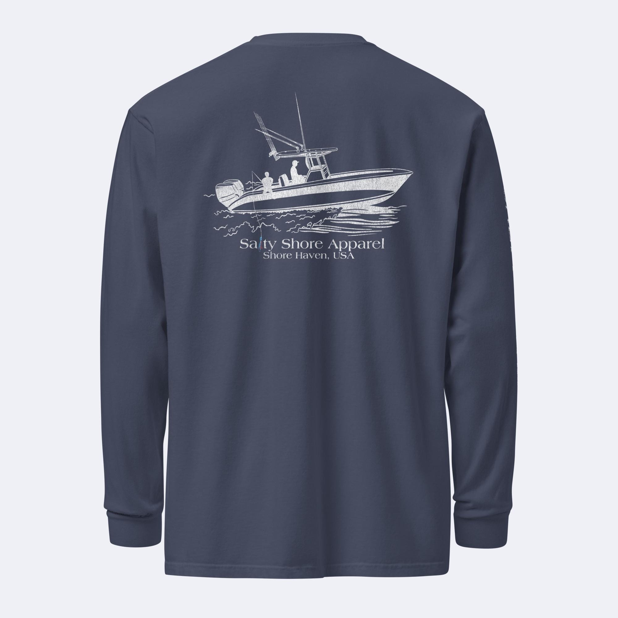 Salty Shore Apparel LLC Fishing Long Sleeve Fishing Long Sleeve