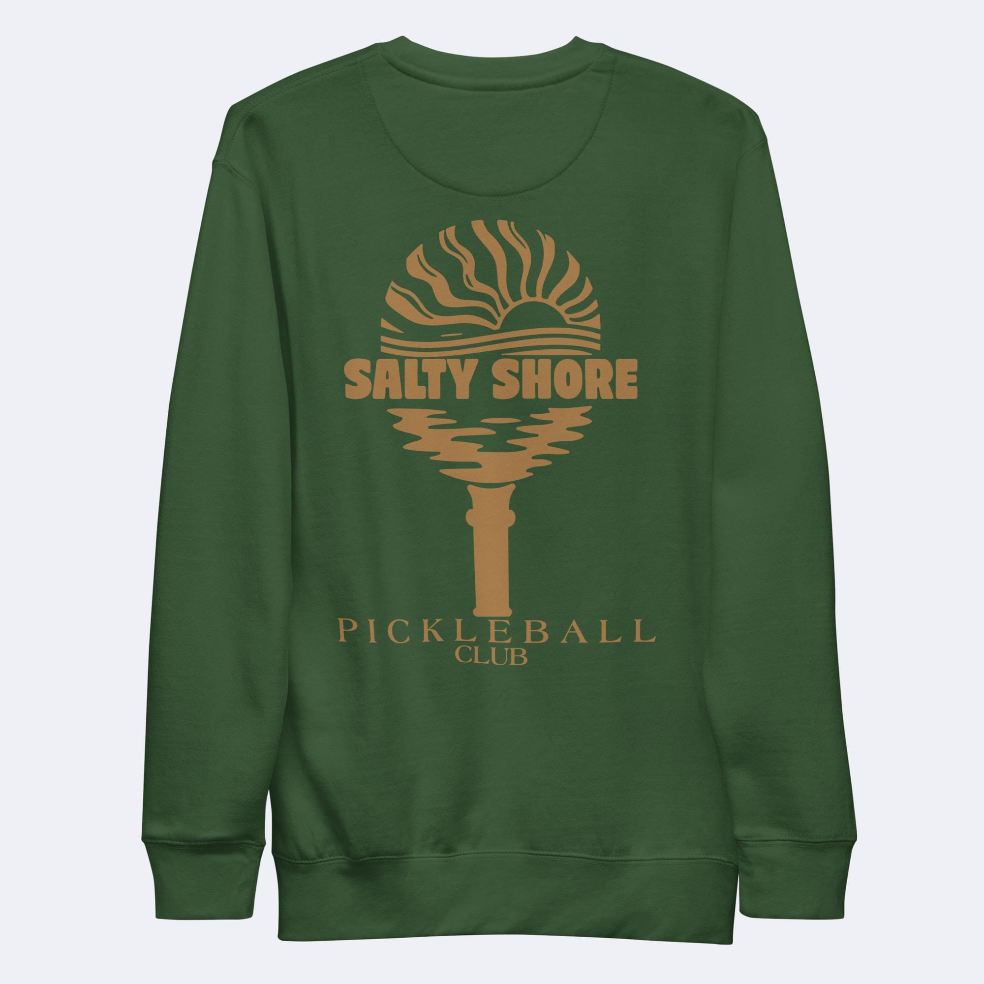 Salty Shore Apparel LLC Pickleball Embroidered Sweatshirt Pickleball Embroidered Sweatshirt