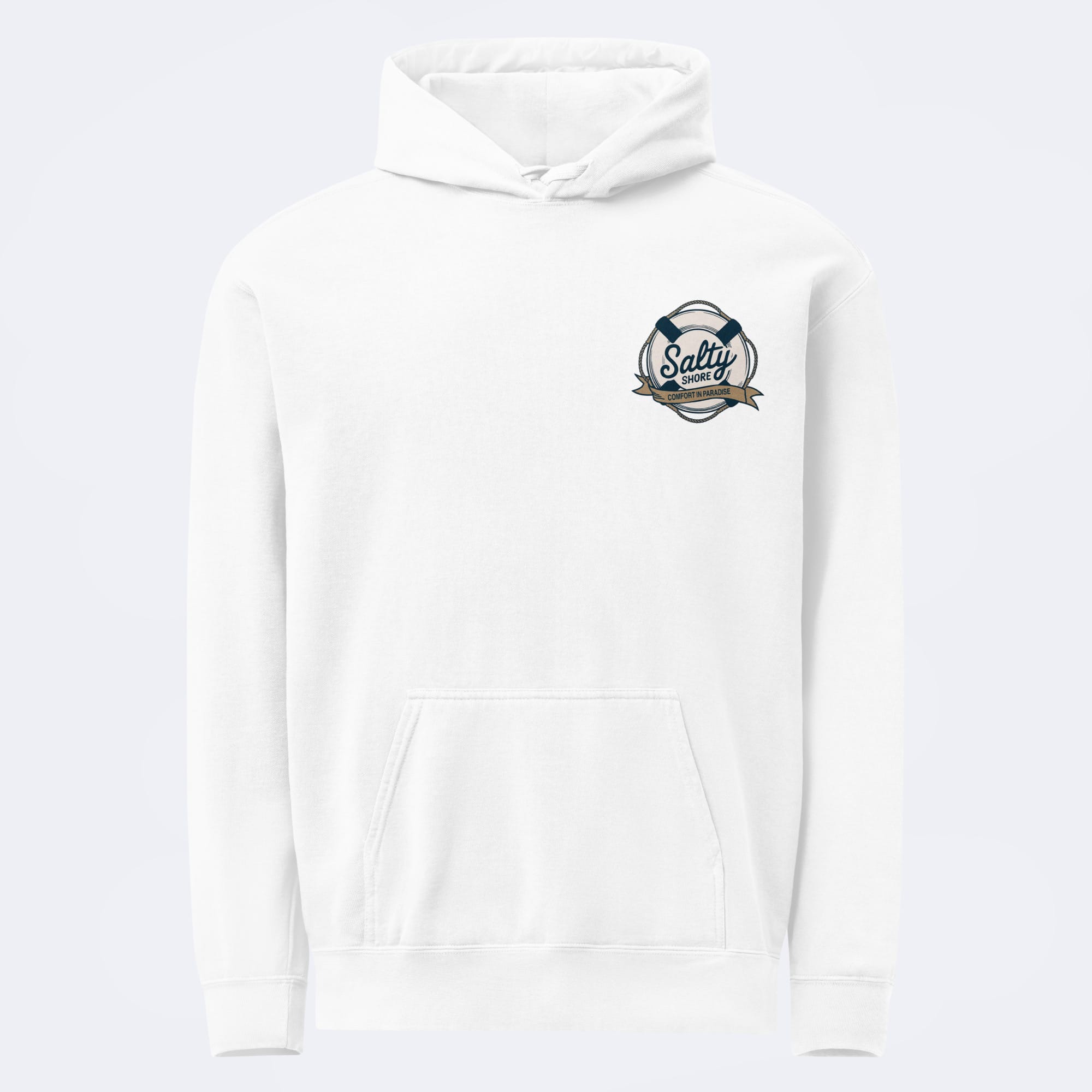 Salty Shore Apparel LLC Weathered Tiki Bar Hoodie Weathered Tiki Bar Hoodie