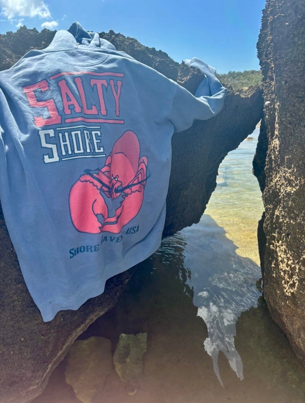 Salty Shore Apparel Lobster Hoodie Lobster Hoodie