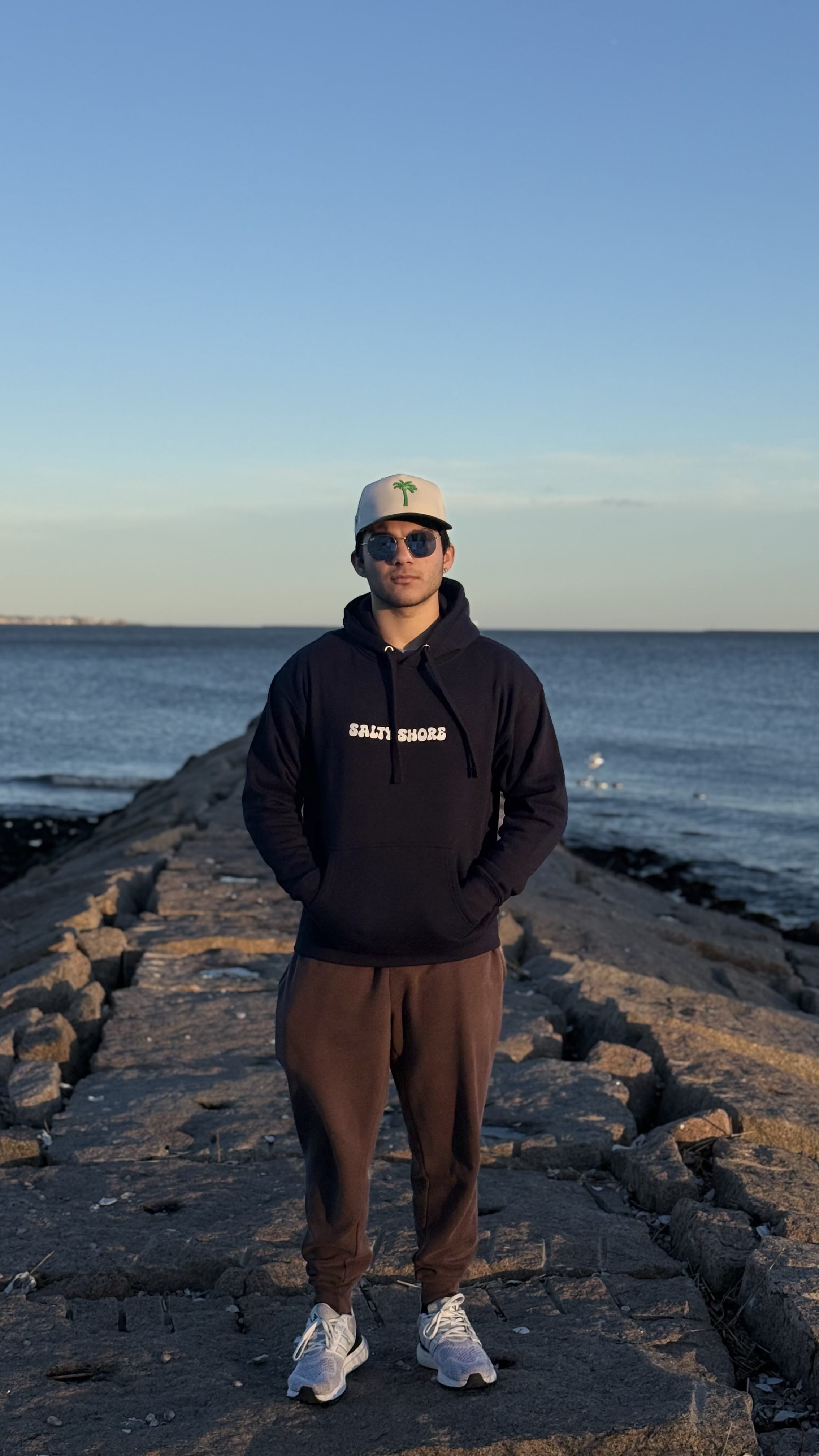 Salty Shore Apparel Love Our Oceans Heavyweight Hoodie Love Our Oceans Heavyweight Hoodie