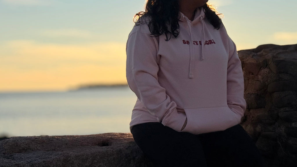 Salty Shore Apparel Love Our Oceans Heavyweight Hoodie Love Our Oceans Heavyweight Hoodie
