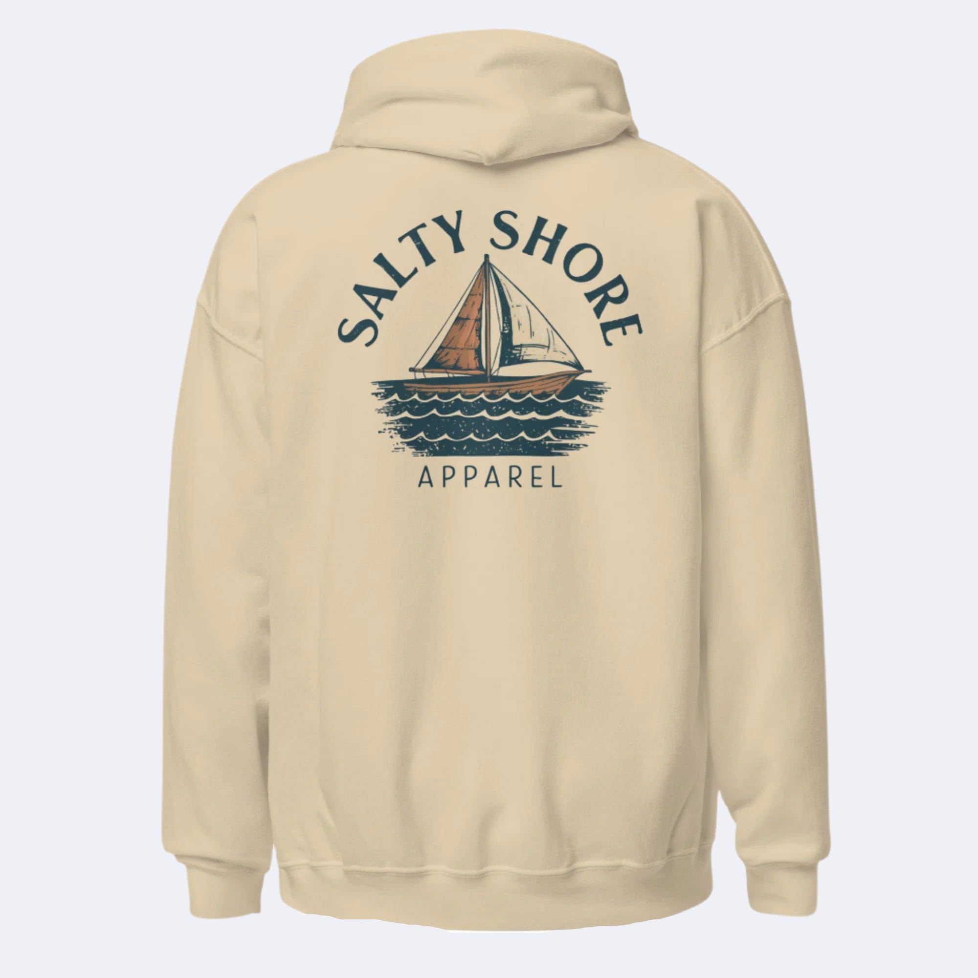 Salty Shore Apparel Nautical Boat Hoodie Nautical Boat Hoodie