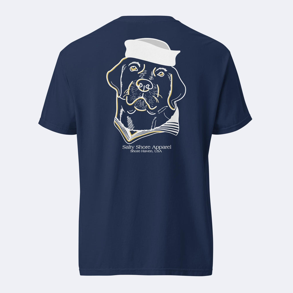 Salty Shore Apparel Navy Dog Tee Navy Dog Tee