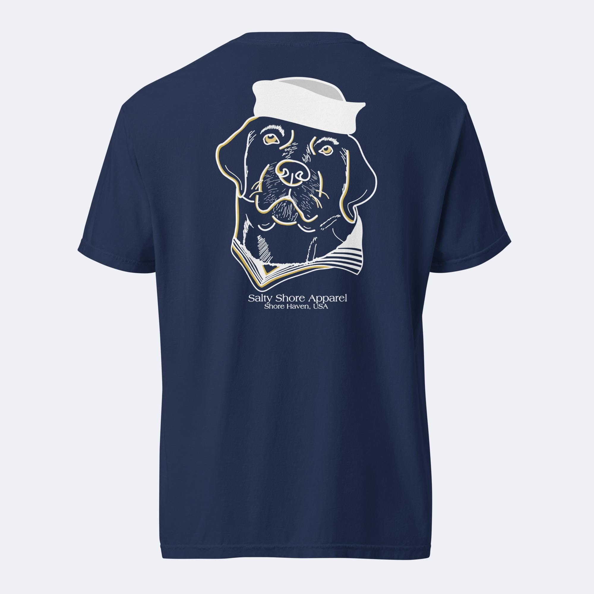 Salty Shore Apparel Navy Dog Tee Navy Dog Tee
