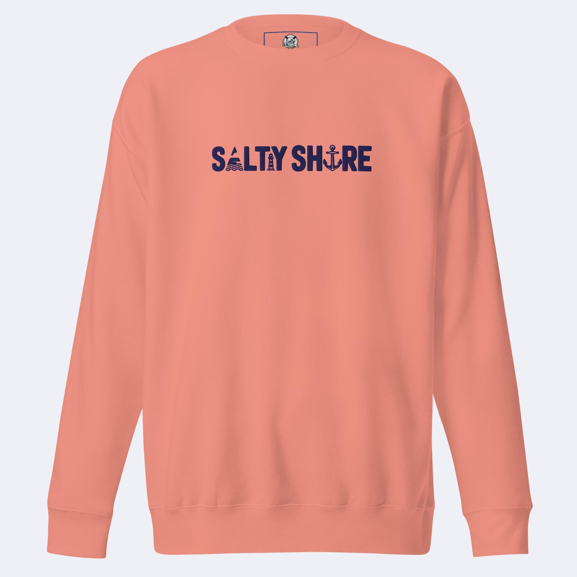 Salty Shore Apparel Salty Embroidered Sweatshirt Salty Embroidered Sweatshirt