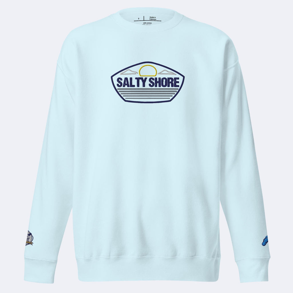 Salty Shore Apparel Salty Patches Sweatshirt Salty Patches Sweatshirt
