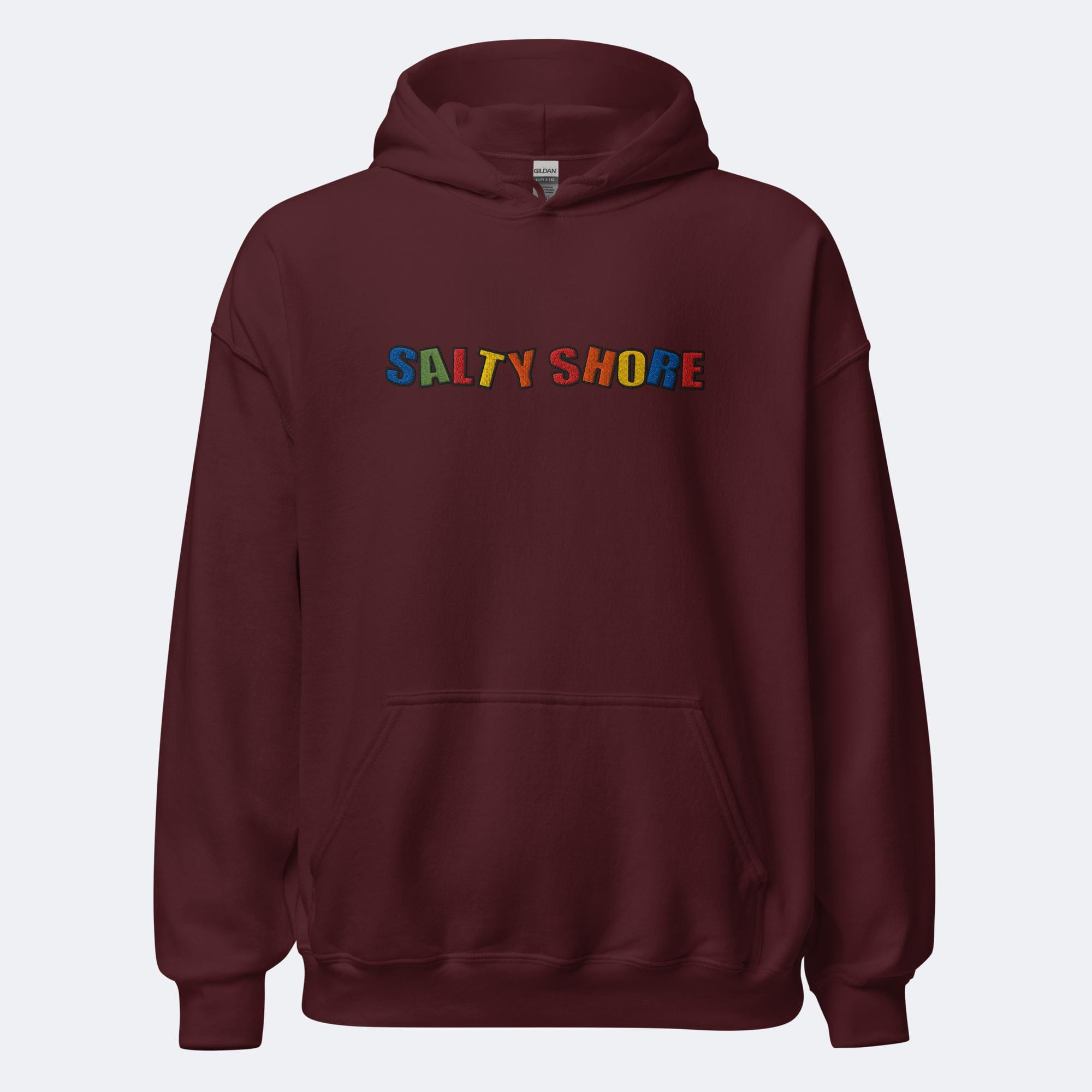 Salty Shore Apparel Salty Shambles Embroidered Hoodie Salty Shambles Embroidered Hoodie