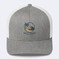Salty Shore Apparel Simplistic Paradise Trucker Hat Simplistic Paradise Trucker Hat