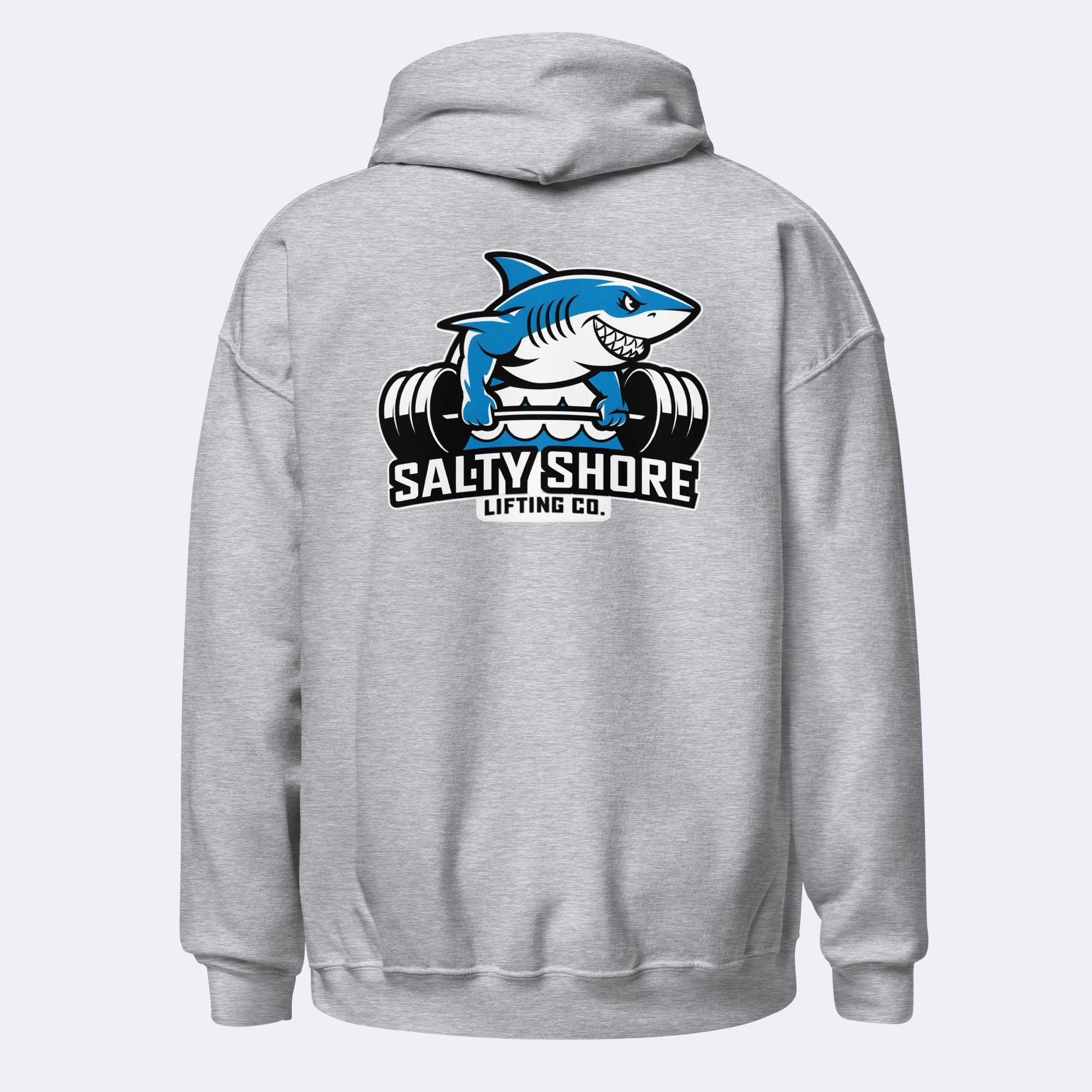 Salty Shore Apparel Strong Shark Hoodie Strong Shark Hoodie