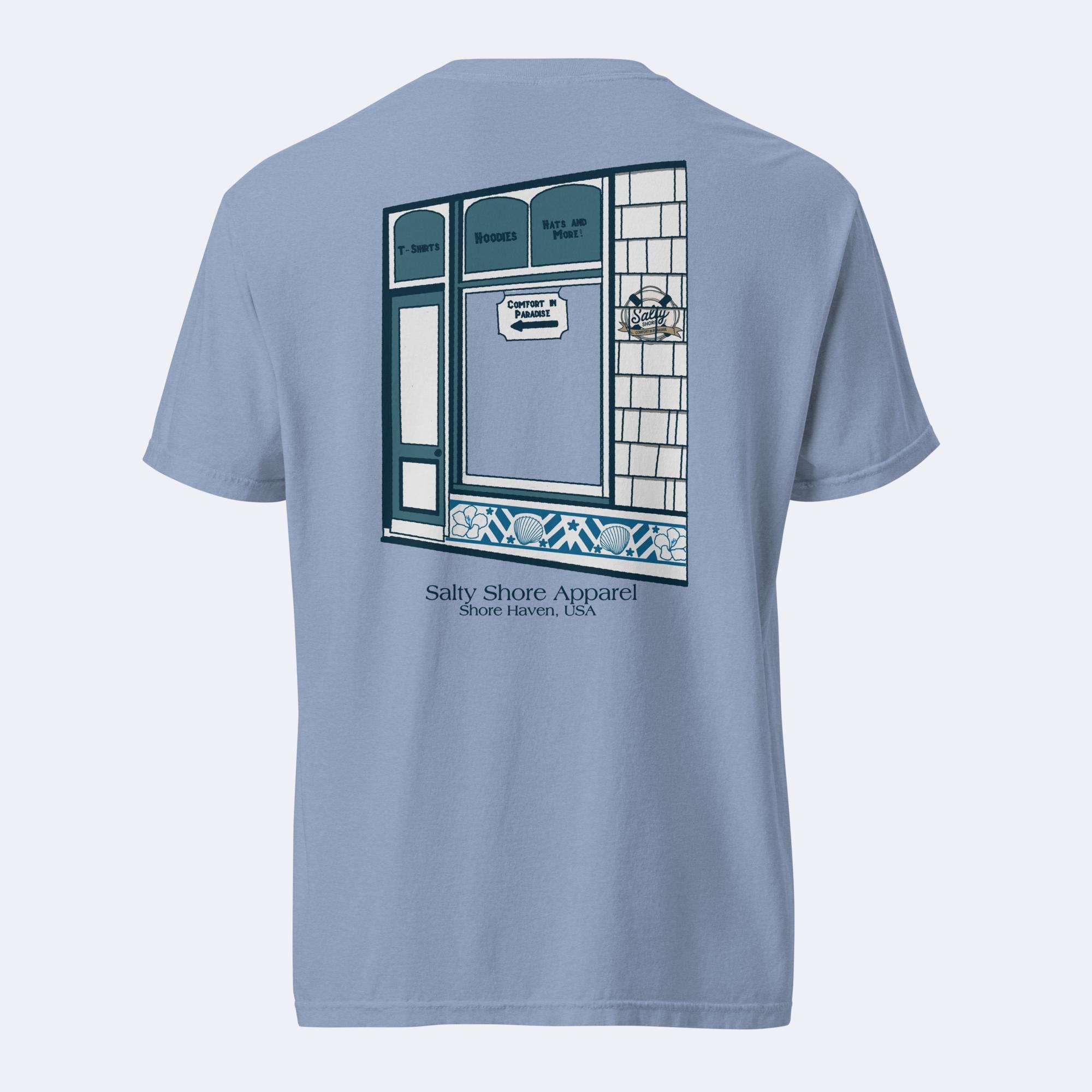 Salty Shore Apparel Surf Shop Tee Surf Shop Tee