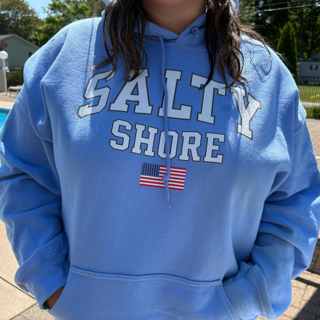 Salty Shore Apparel USA Hoodie USA Hoodie