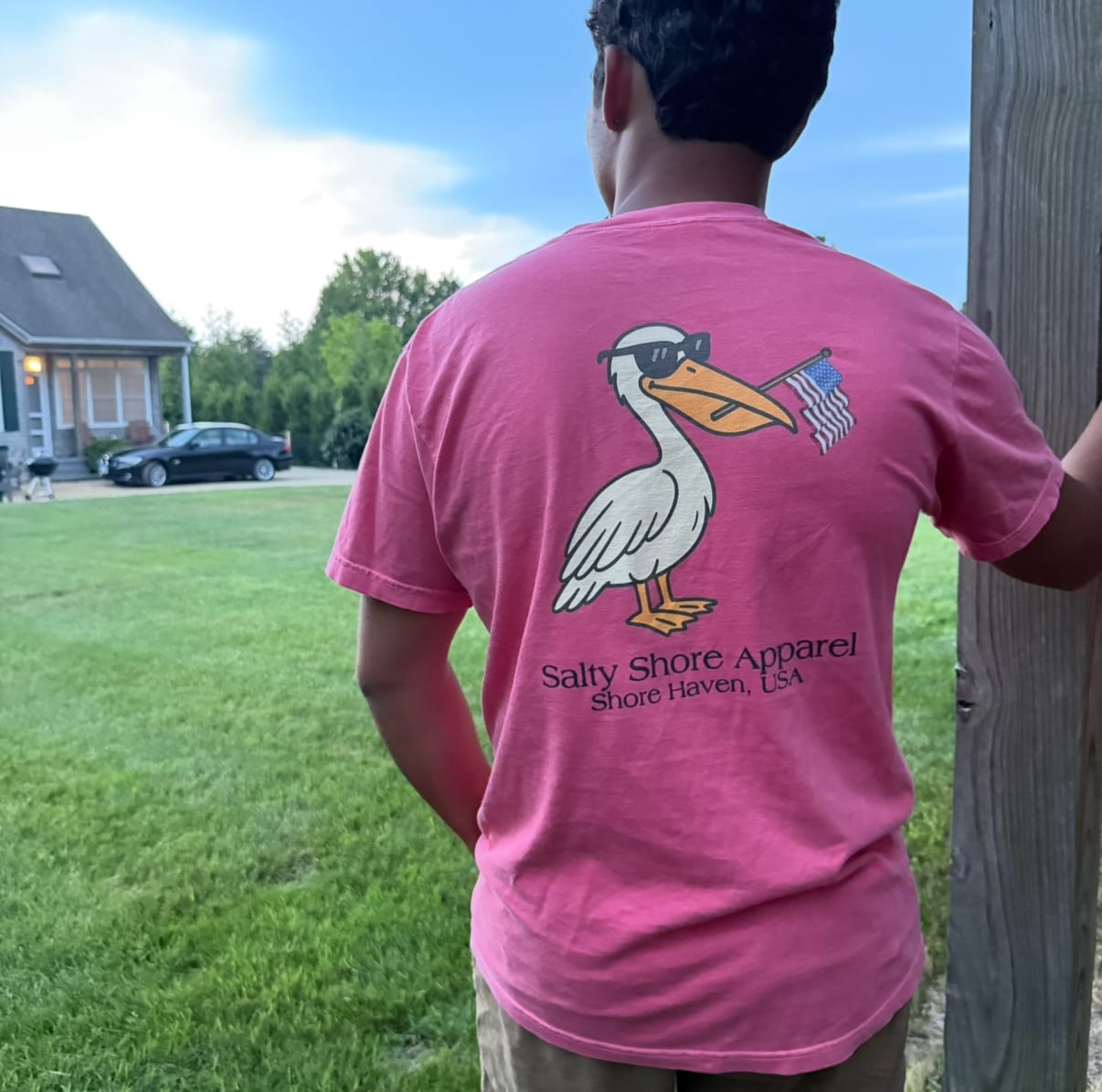 Salty Shore Apparel USA Pelican Tee USA Pelican Tee