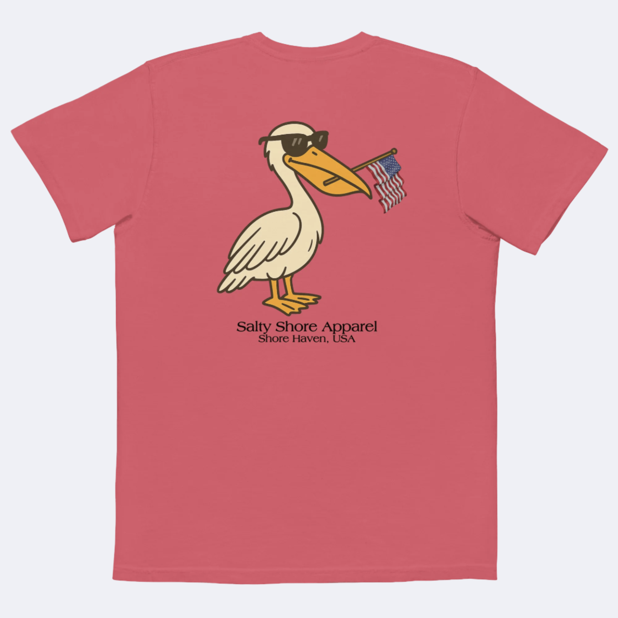 Salty Shore Apparel USA Pelican Tee USA Pelican Tee