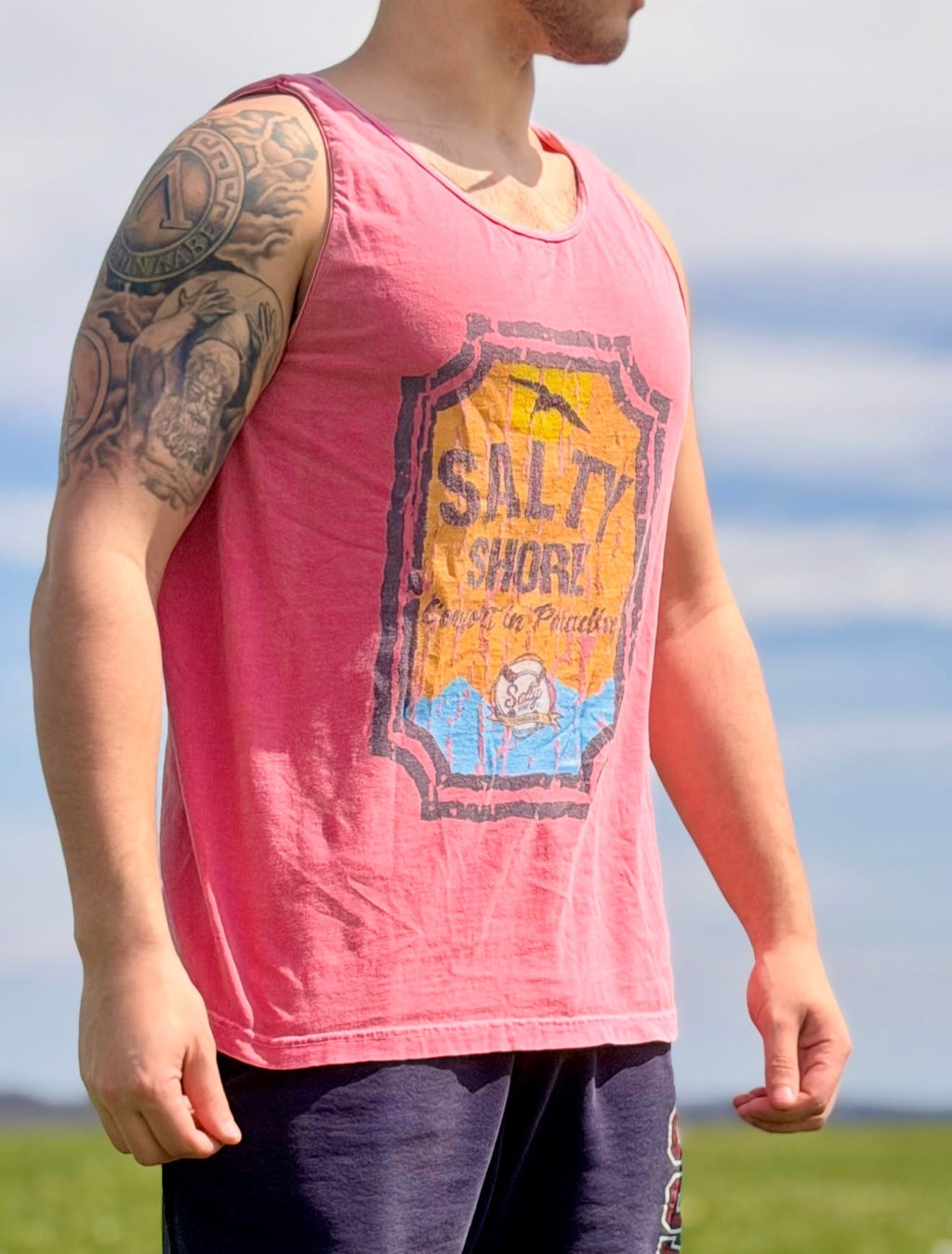 Salty Shore Apparel Vintage Tank Top Vintage Tank Top