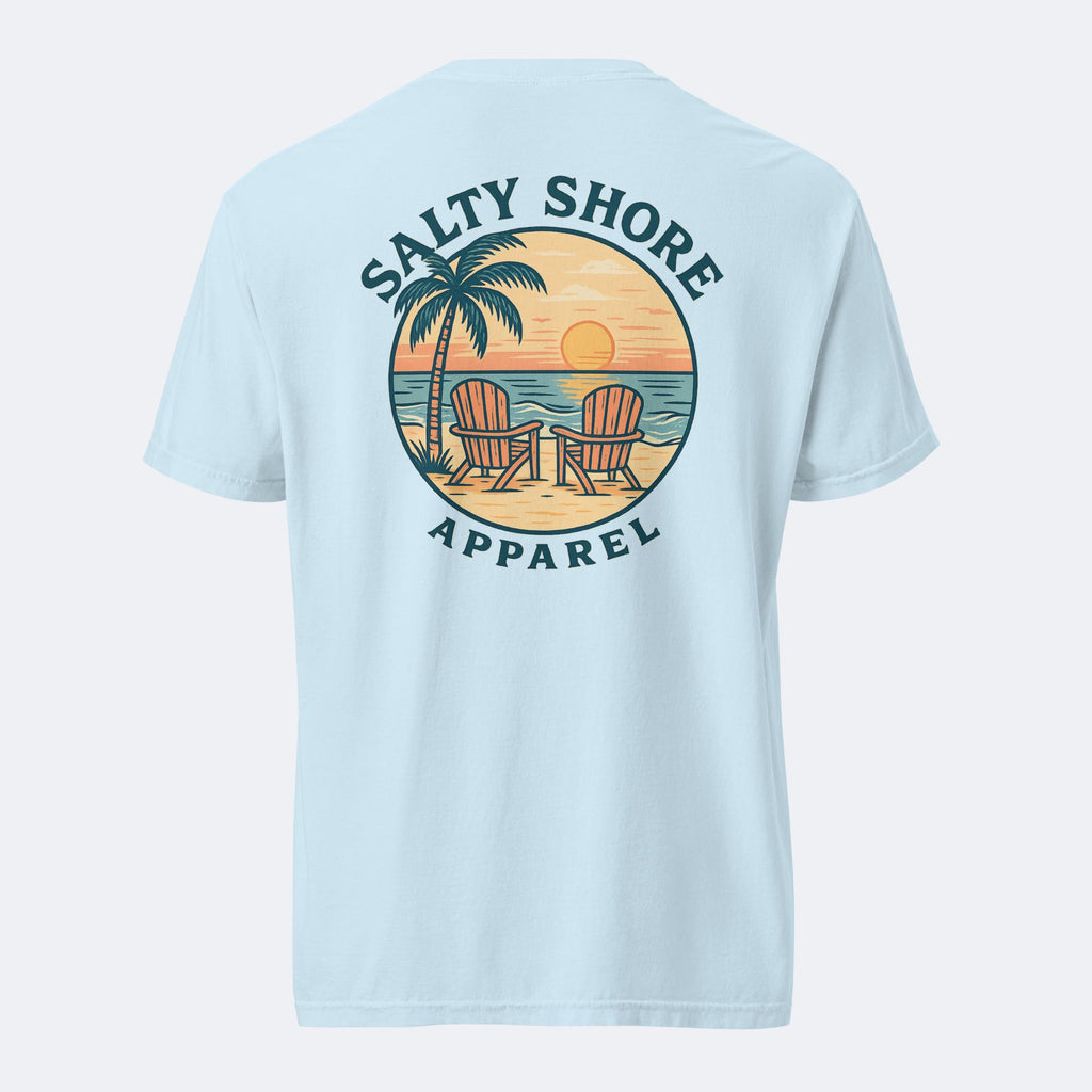 Beach Bum Tee - front graphic - Salty Shore Appare